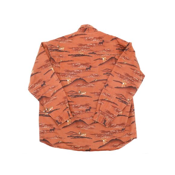 Columbia Western Long Sleeve Mens Shirt Casual Classic Dress‎ Shirt XL - Picture 2 of 3